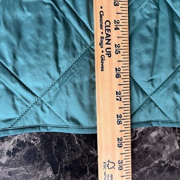 J Crew Men's Quilted Walker Vest Lined Green Patch Pockets Size XL $98 - Picture 6 of 12